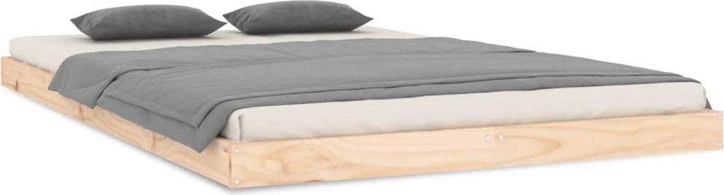 vidaXL Posteľ z masívu 120x200 cm Borovica Obrázok produktu 