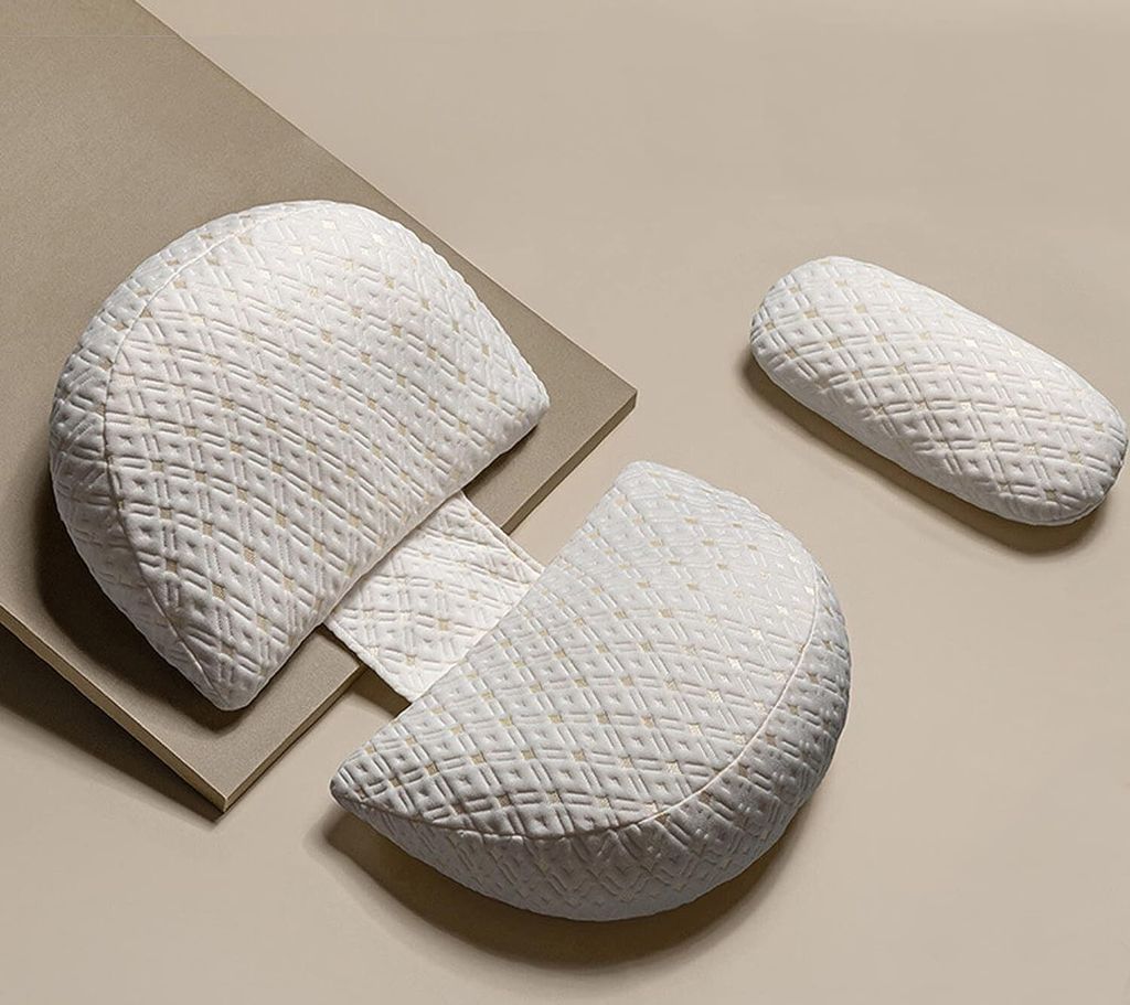 （Coussin de grossesse en forme de coin pour dormir）Coussin Image du produit 