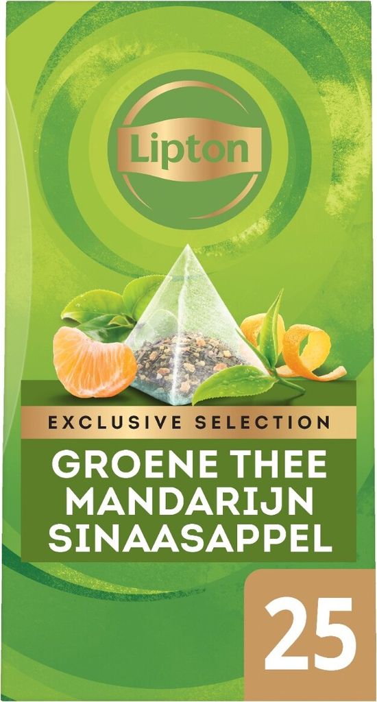 Lipton Exclusive Selection Grüner Tee Mandarine 25 x 1,8 Gramm