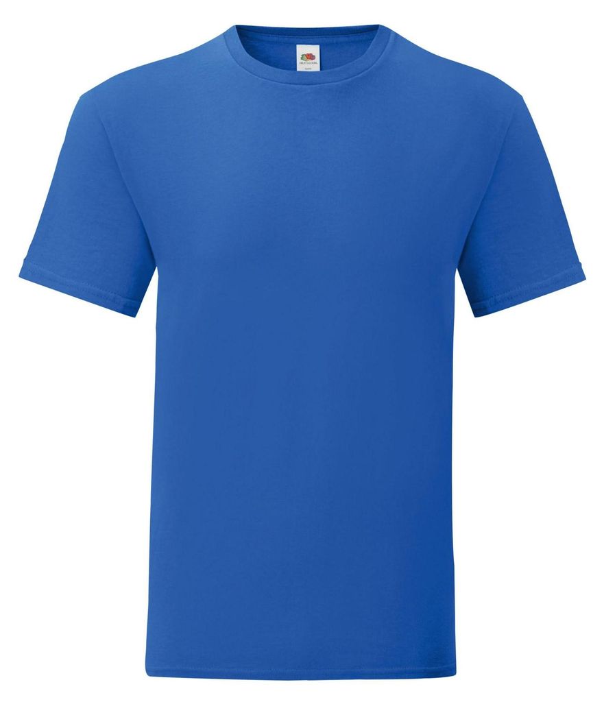 Fruit of the Loom - "Iconic 150" T-Shirt für Herren FK3355 (L) (Königsblau)