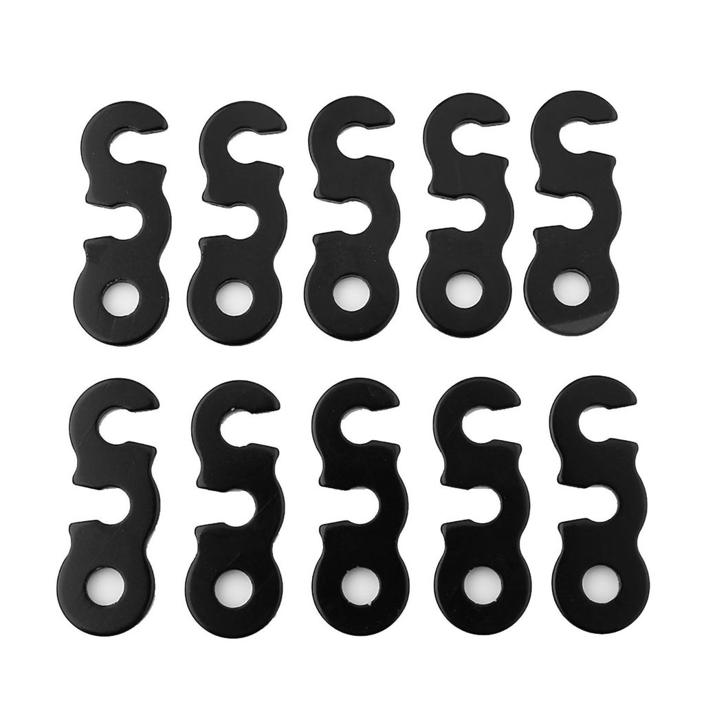10pcs Schnellfreisetze Schutz für Marke Zelt Legierung