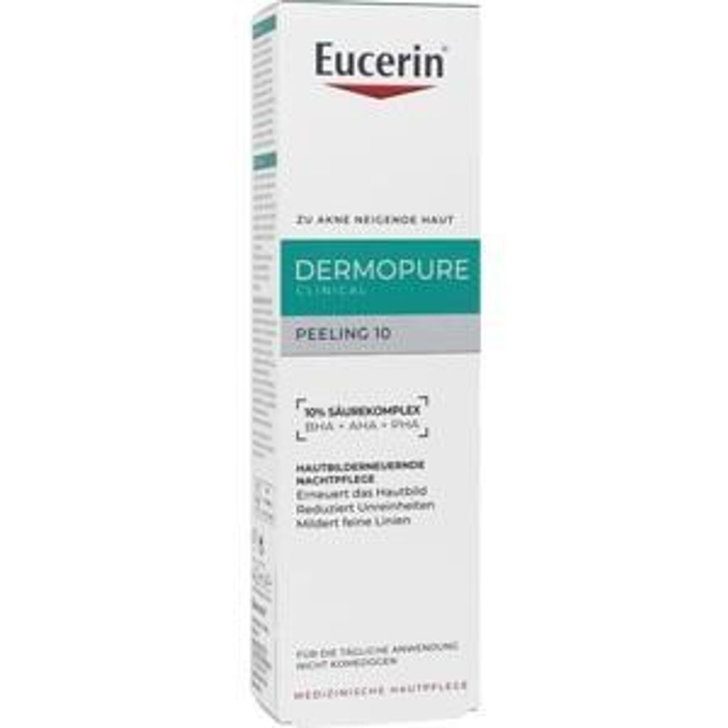 Eucerin Dermopure Clinical Peeling 10 Nachtcreme 40 ml