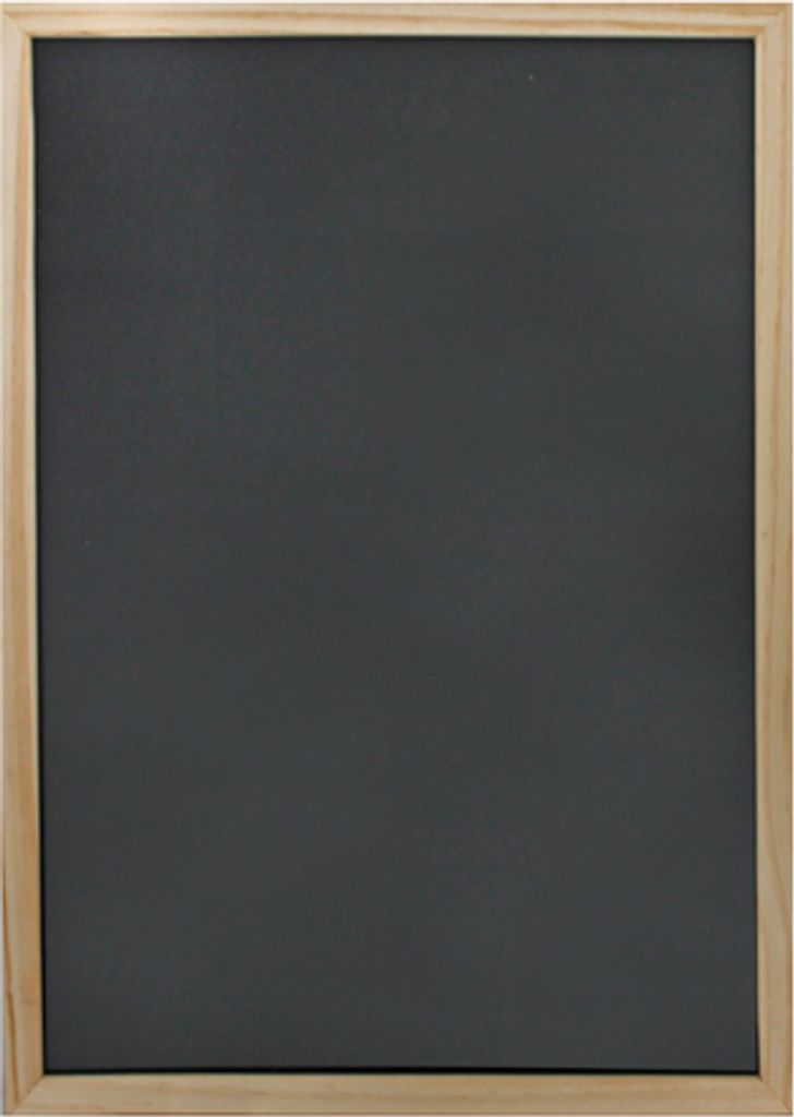 Kreidetafel Schreibtafel Wandtafel Tafel Holz (50x70cm) Produktbild 