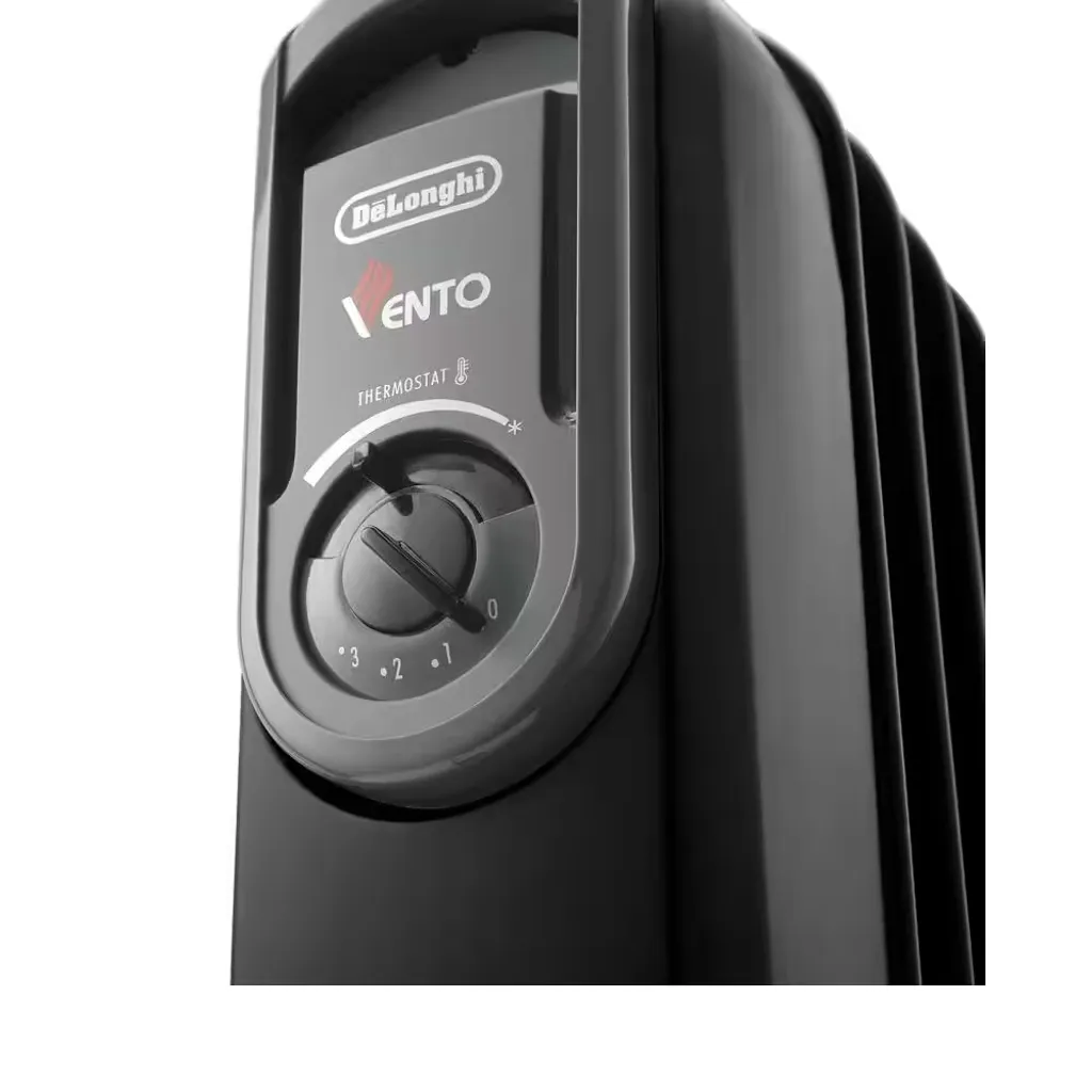 Chauffage d'appoint bain d'huile 1500W DeLonghi Noir 3 Allures de Chauffe - 3