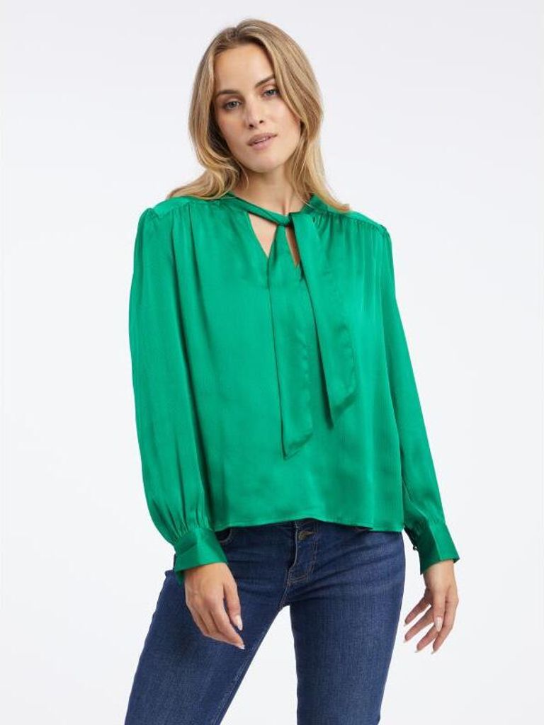 Orsay Grüne Damenbluse 630046867000__38