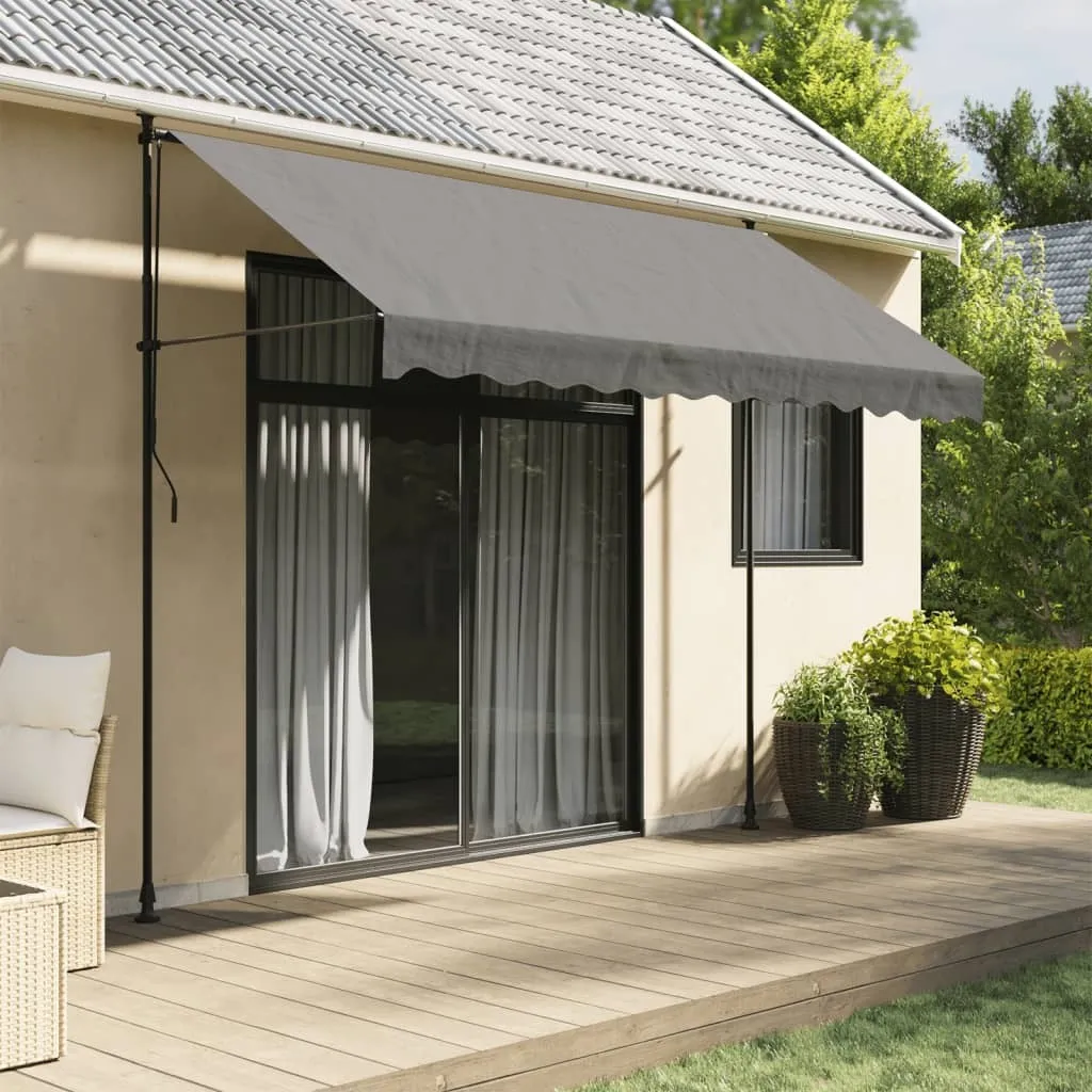 Maison Exclusive - Tenda da sole retrattile antracite 300x150 cm Tessuto e acciaio