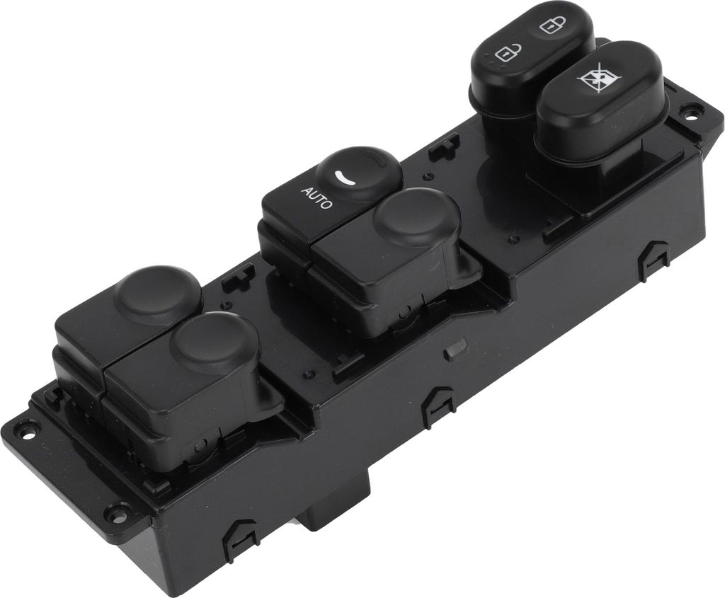 Elektrischer Fensterheberschalter Vorne Links Fahrerseite Fenstersteuerschalter für Hyundai Accent 2010-2016 Schwarz
