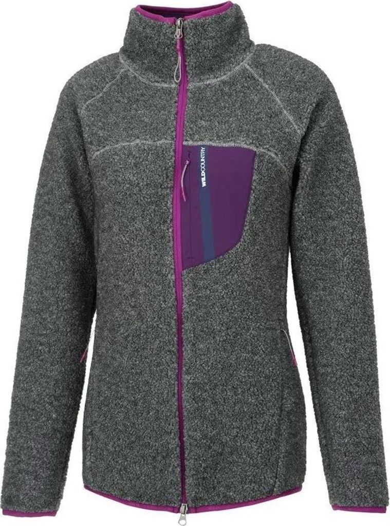 Wildcountry Transition Fleece Grau M Damen Grau M