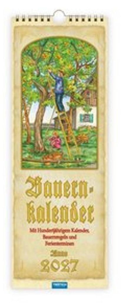 TRÖTSCH - Maxi-Streifenkalender Bauernkalender 2027 mit Produktbild 