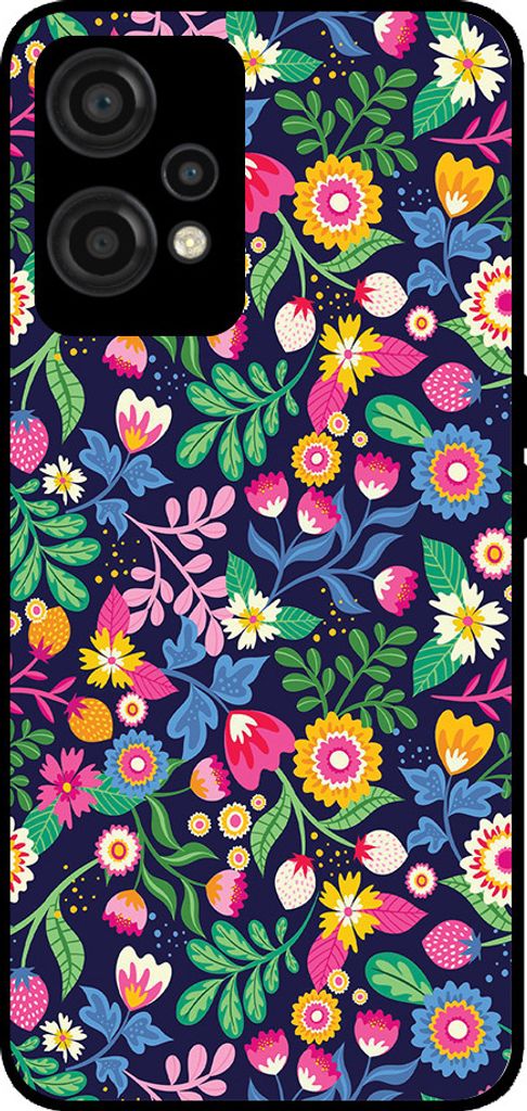 Smartphonica Telefon Fall geeignet für OnePlus Nord CE 2 Lite mit Blumendruck - TPU zurück Abdeckung Fall Blumendesign