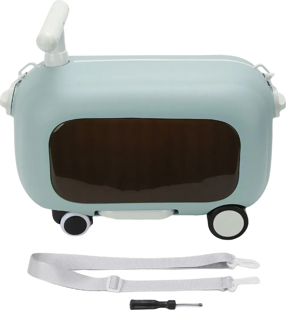 Valise enfant anti-fatigue avec pédale pliable et grand rangement