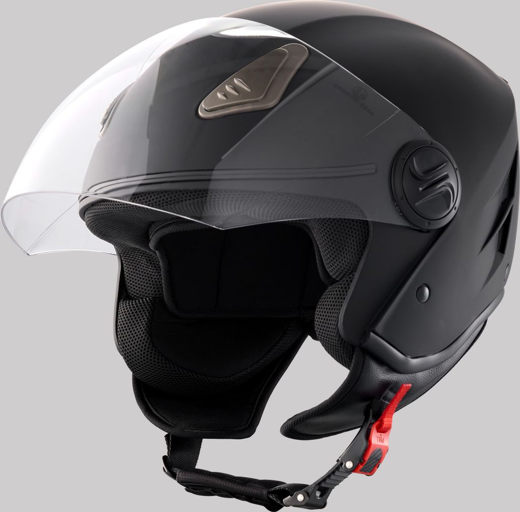 SucceBuy-Motorradhelm, 3/4-Gesicht, intelligenter ABS- und hochdichter Helm mit Bluetooth und austauschbarer Linse, DOT-, bequem für Jugendliche u...