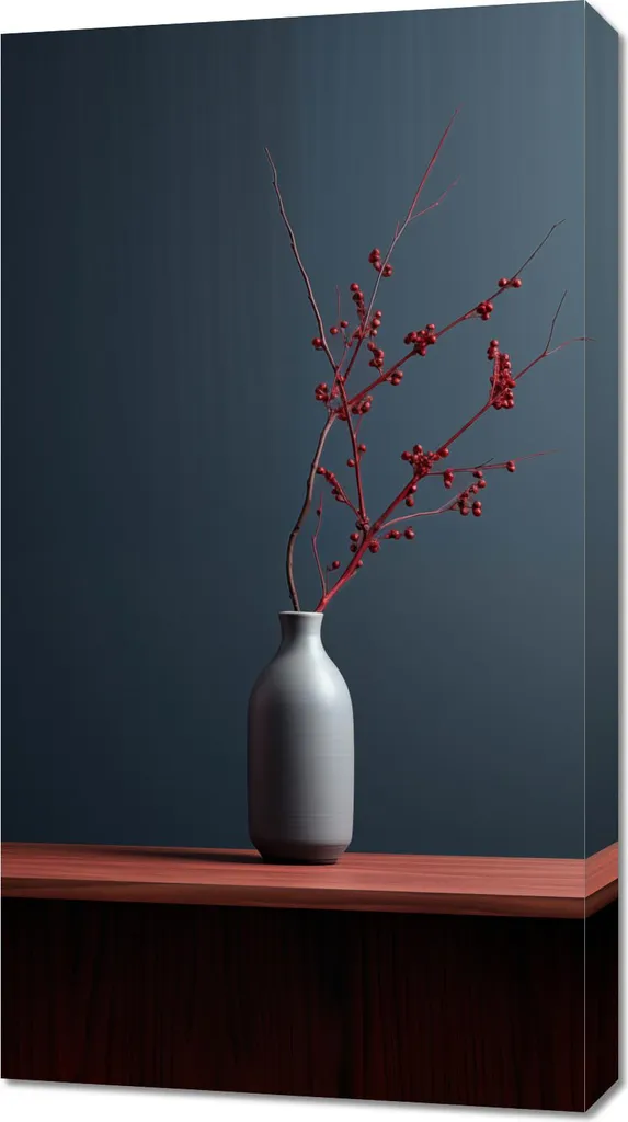 Décoration Murale Nature Zen 50x90 cm - Idéal pour Chambre et Bureau