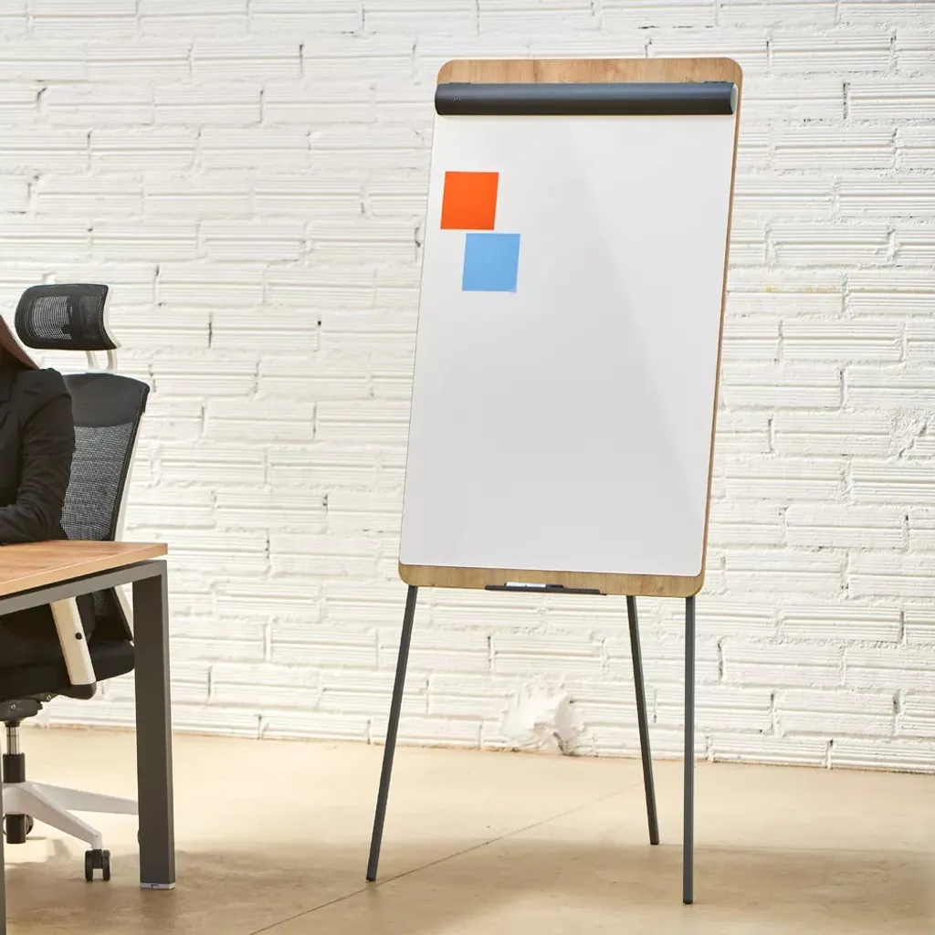 Tableau Paperboard Magnétique Rocada 69x99cm Surface Laquée Bois