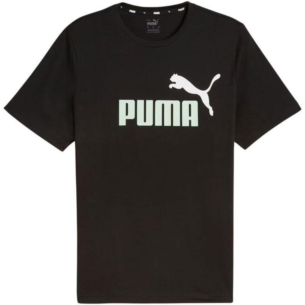 Puma - "ESS+ 2 Col" T-Shirt für Herren PP4916 (M) (Schwarz)