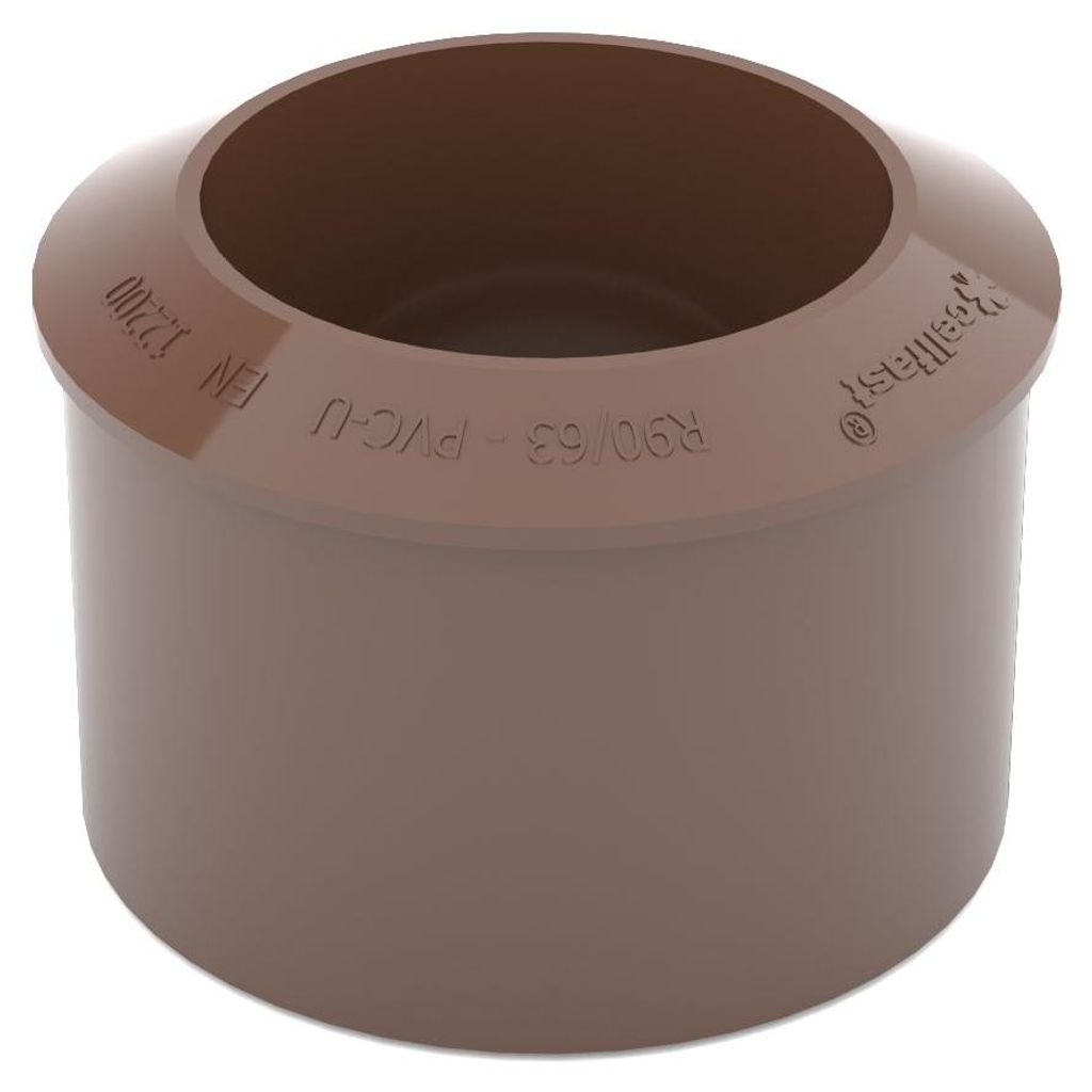 Reduzierstück 90/63 mm, Bronze, Marke "Bryza" - Typ C Produktbild 