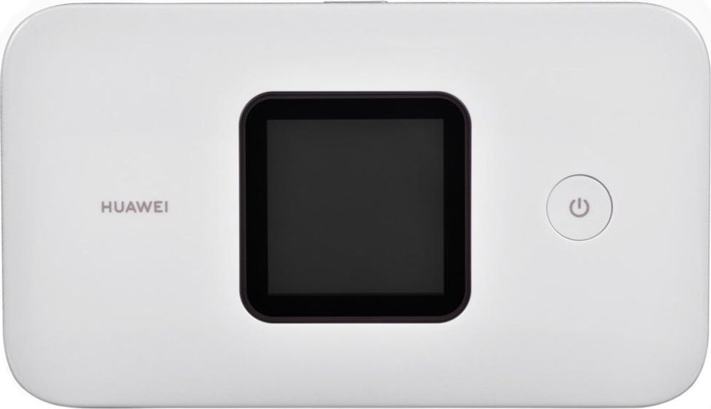 A white Huawei mobile hotspot device is shown from the front on a white background.