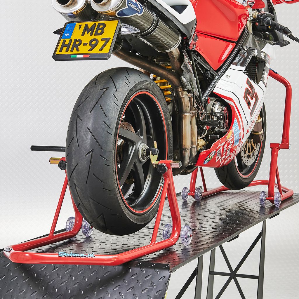 Montageständer Xtreme (Vorderrad + Hinterrad) - Rot