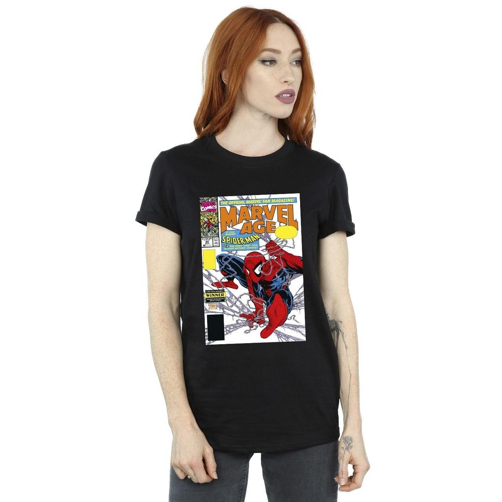 Marvel - "Marvel Age" T-Shirt für Damen BI43962 (XL) (Schwarz)