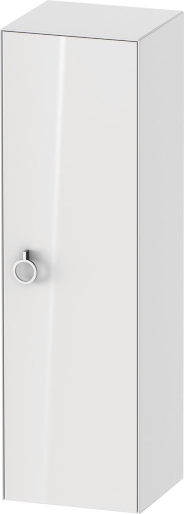 Duravit White Tulip Halbhochschrank, Breite 400 x Tiefe 360mm, eine Tür Anschlag rechts mit Griff, WT1333R8585
