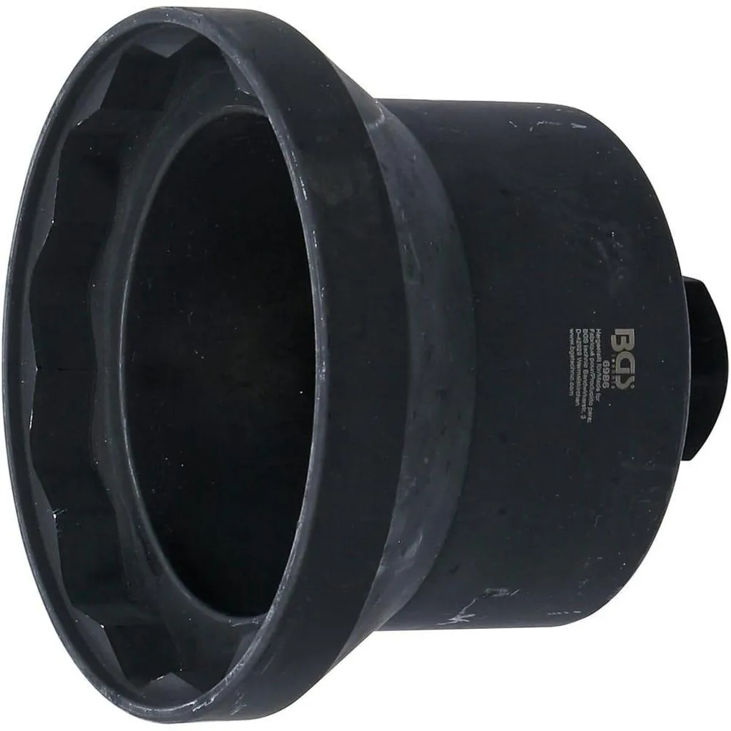 Clé d'essieu 110 mm 12 pans contre le grippage des moyeux Iveco