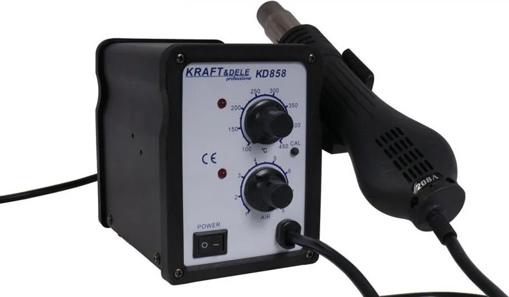 Station de soudage à air chaud 700W pour réparation plastique KD858