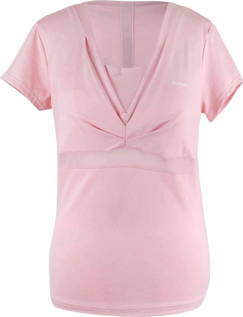 Reebok T-Shirt aus Polyester-Elasthan für optimale Bewegungsfreiheit, Normale Passform