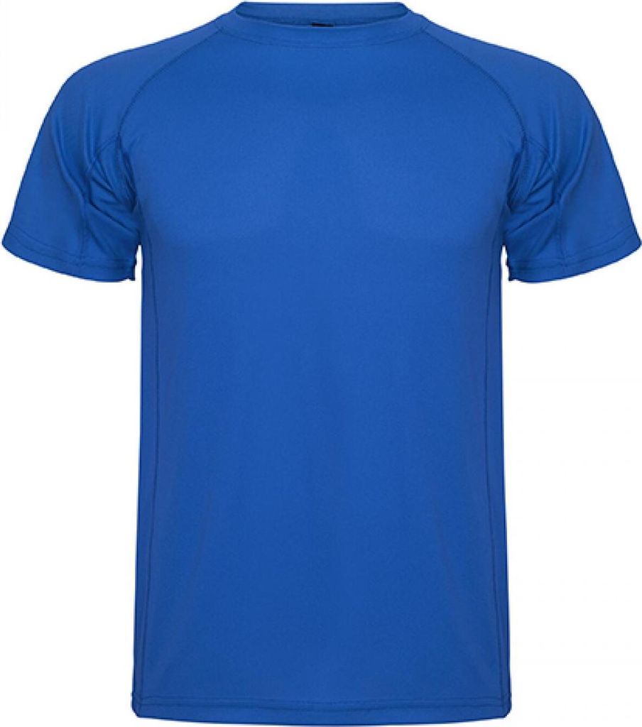 Roly CA0425 | Herren Montecarlo T-Shirt, Piqué - Farbe: Royal Blue 05 - Größe: L