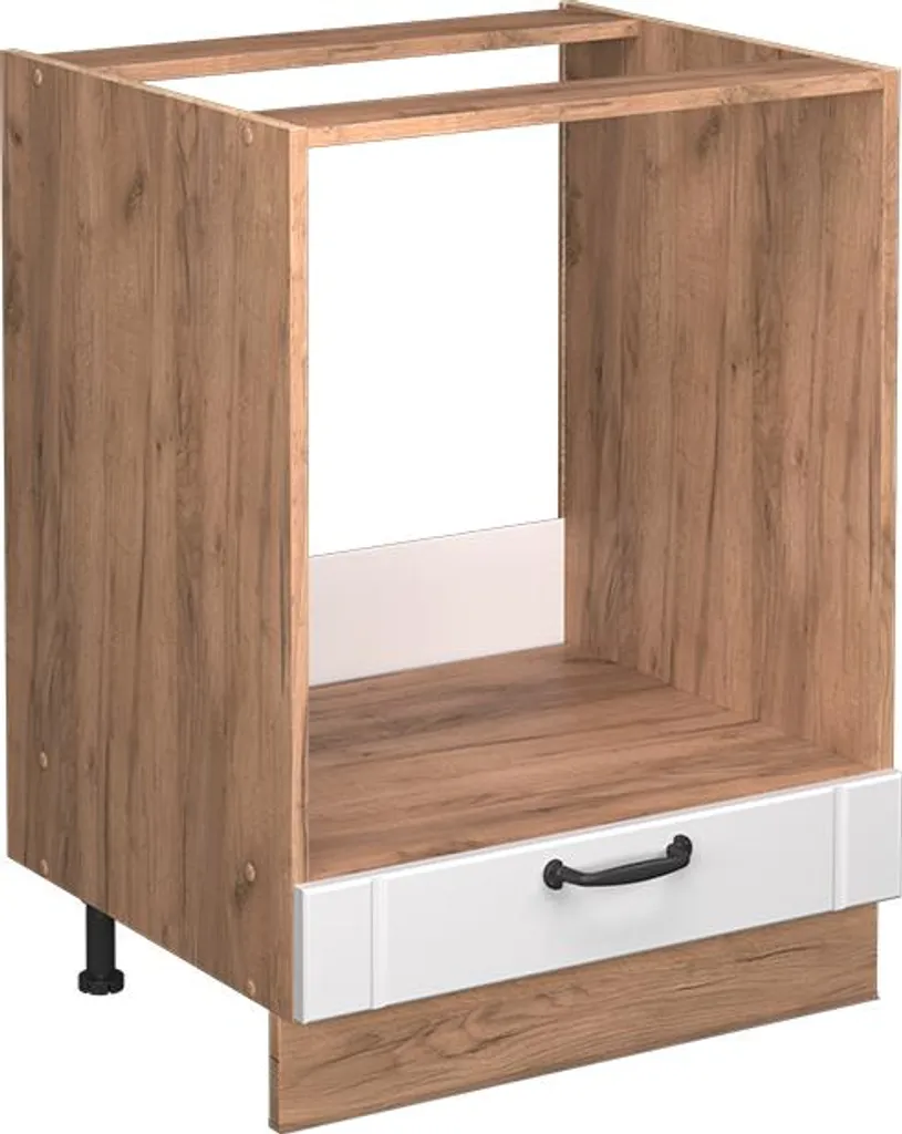 Meuble Four Vicco Fame-Line Blanc Campagne 60cm Anthracite Model 56678