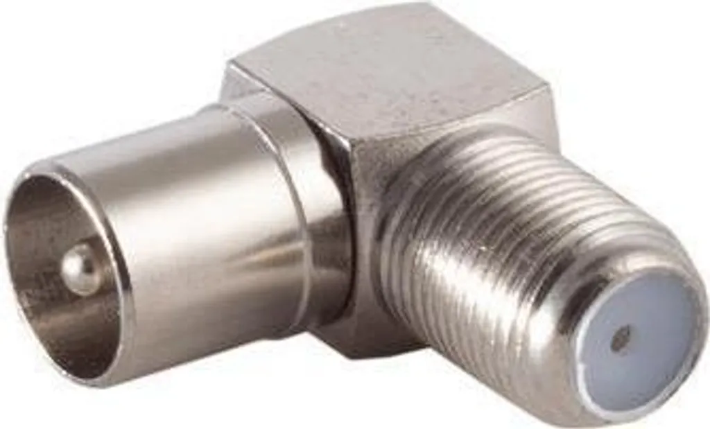 S/CONN Adaptateur IEC coudé femelle vers F femelle 85209 haute qualité