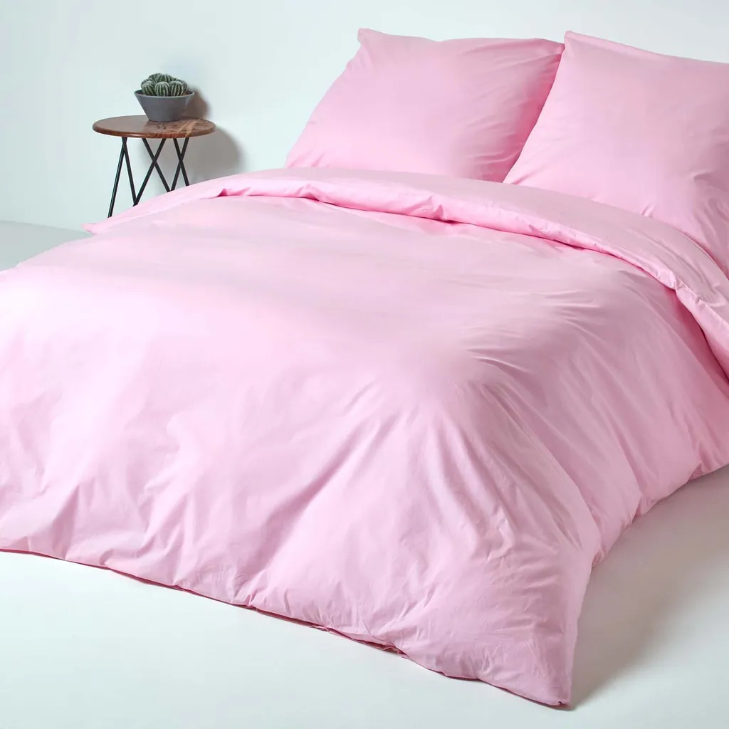 Aath Collection - Lenzuolo in cotone egiziano, 200 fili, per letto singolo, matrimoniale, king e super king, morbido e resistente allo sbiadimento ( singolo, fucsia