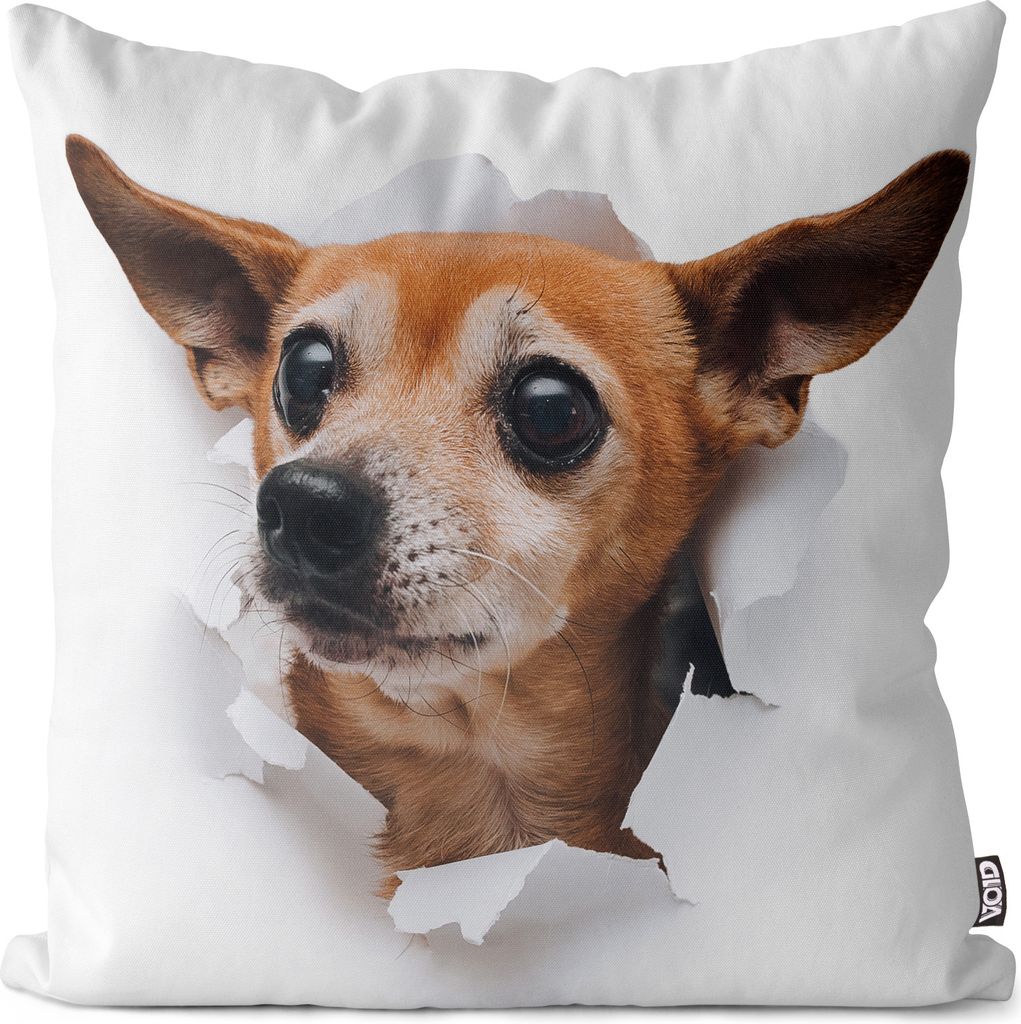 VOID Russischer Toy Hund Kissenbezug Kissenhülle Sofakissen Kissen Deko Outdoor-Kissen Dekokissen