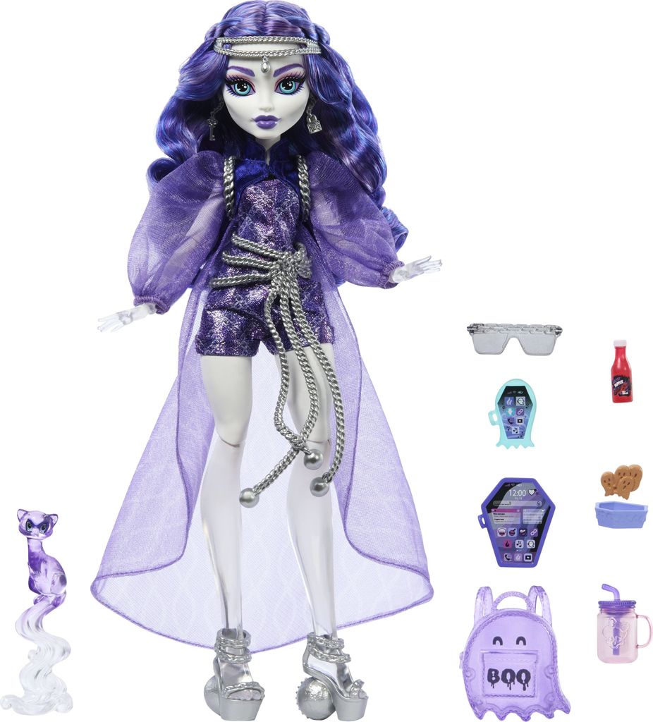 Monster High Spectra Vondergeist Puppe Lila  Lila One Size Produktbild 2