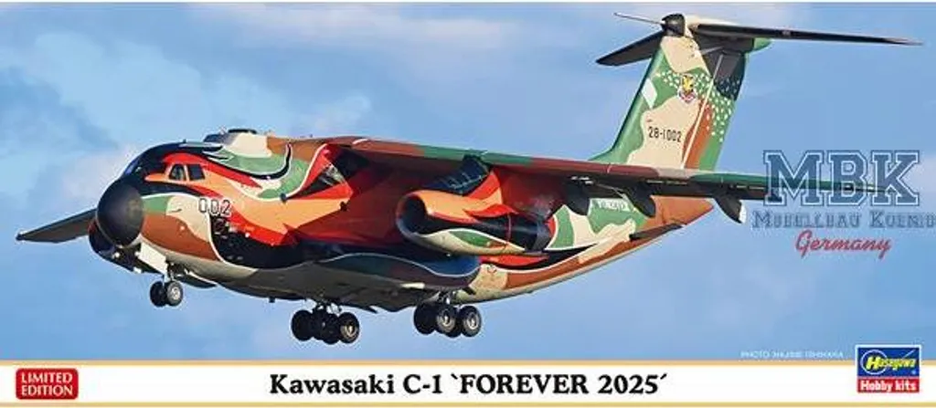 Kawasaki C-1 Forever 2025 Hasegawa HAS10868 : Maquette ultra-détaillée