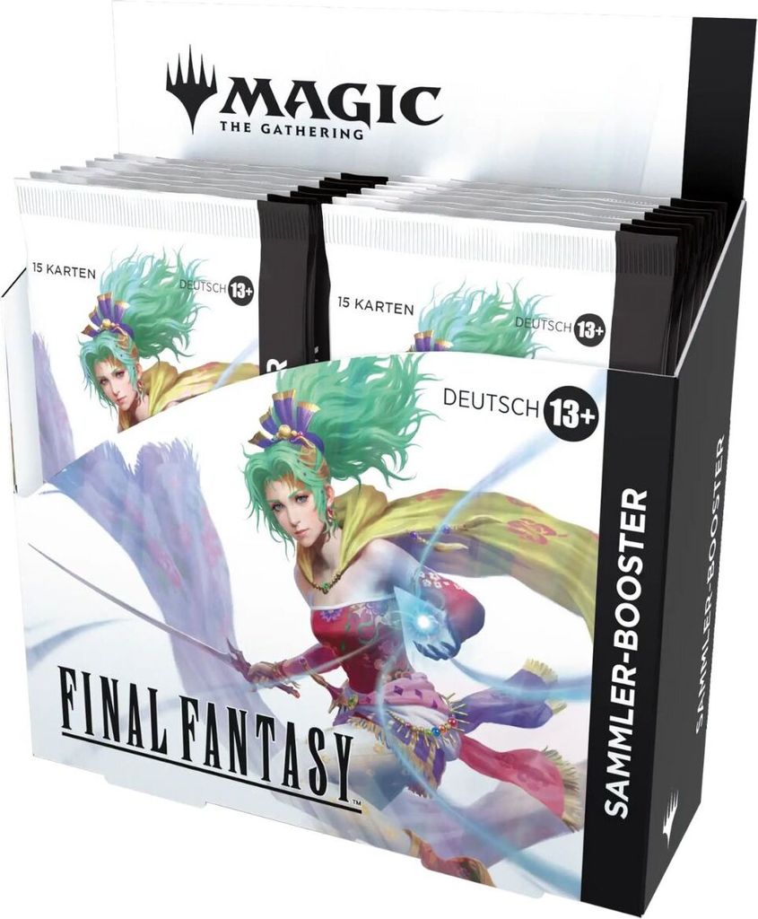 Magic: The Gathering Final Fantasy Sammler-Booster Display Deutsch