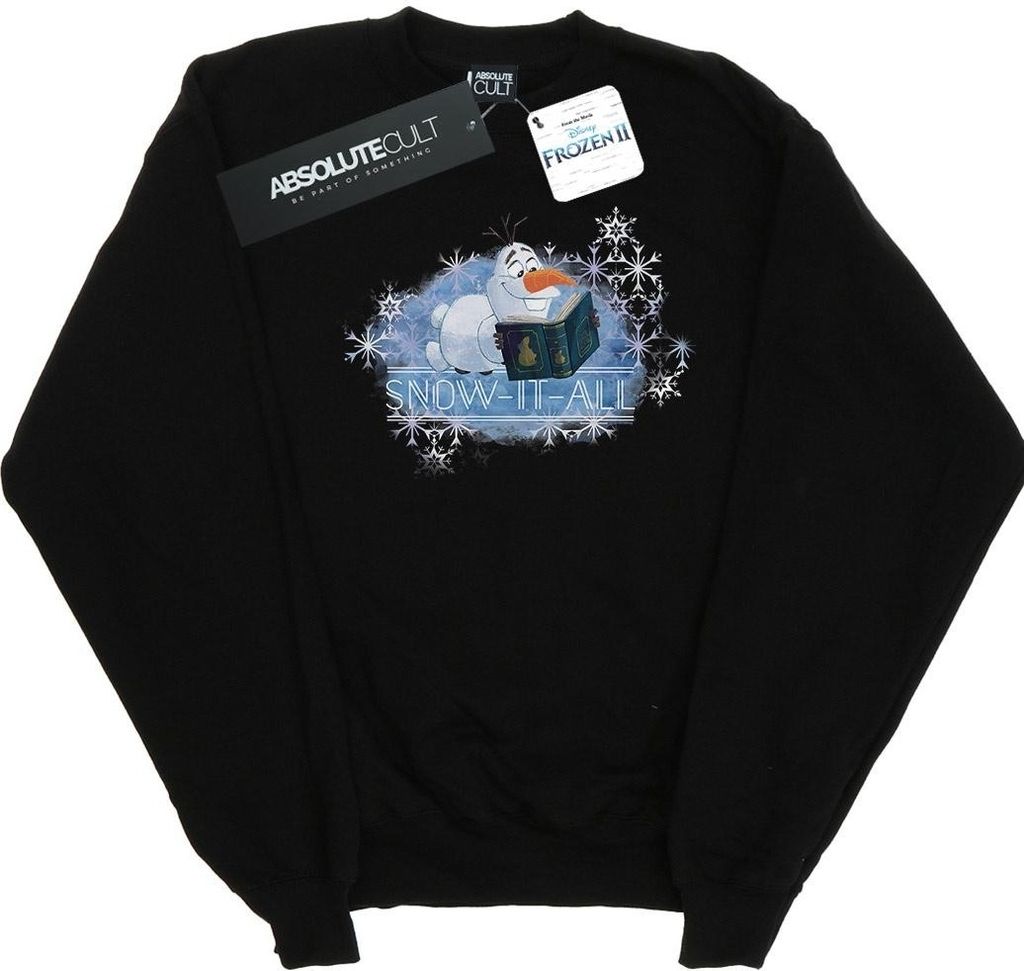 Disney - "Frozen 2 Snow It All" Sweatshirt für Damen BI18876 (S) (Schwarz)