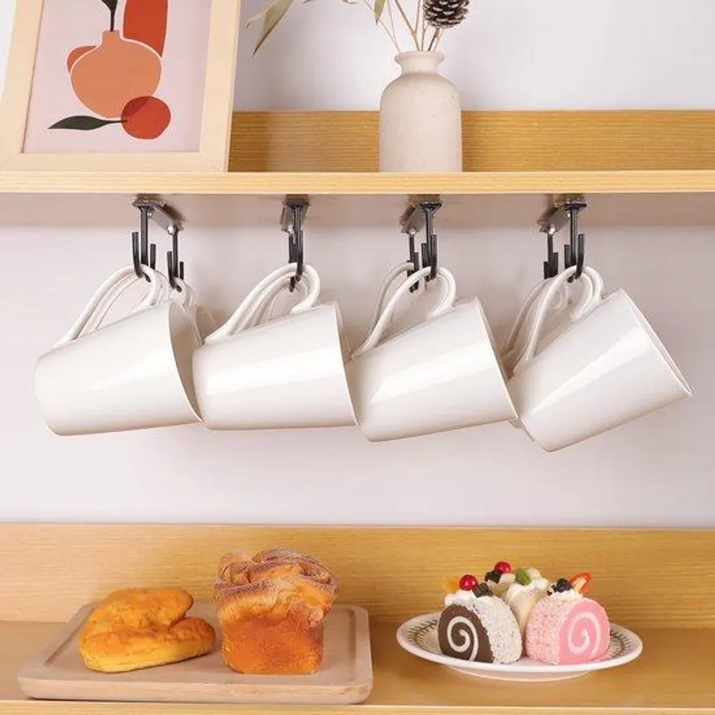 Tiroirs sous plan de travail pour organisation cuisine - Lot de 2 gris