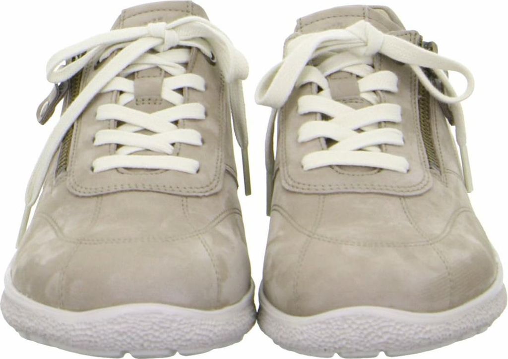 Hartjes Halbschuh in Weite K Rap Shoe 162.1606/9931.00, Taupe, Nubukleder, Fußbett zum Wechseln 41