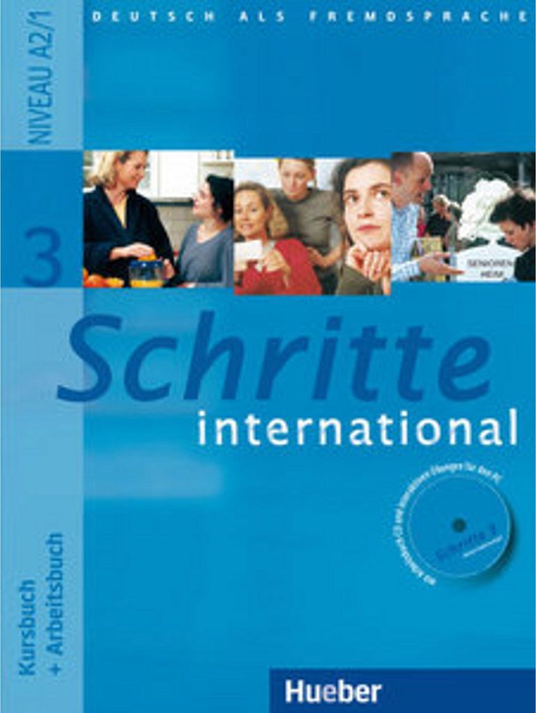 Schritte international 3. Kursbuch + Arbeitsbuch mit Produktbild 