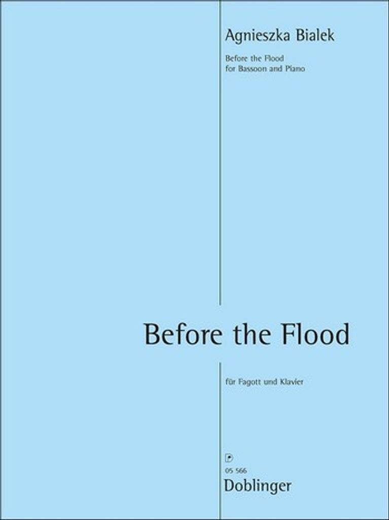 Before the Flood für Fagott und Klavier