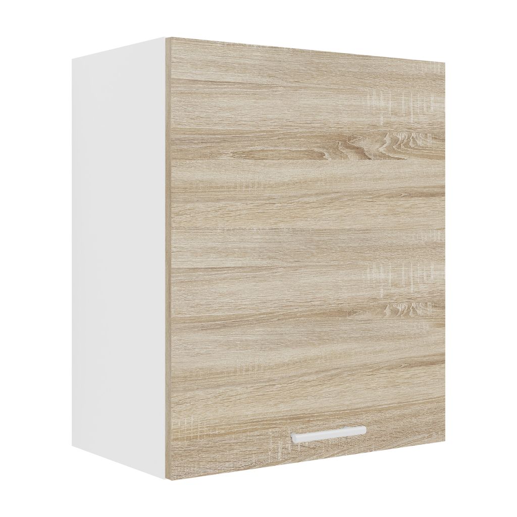 VCM Küchenschrank hängend | Maße ca. H. 60 x B. 50 x T. 31 cm | Hängeschrank mit zwei Fächern | Küchenmöbel – Esilo