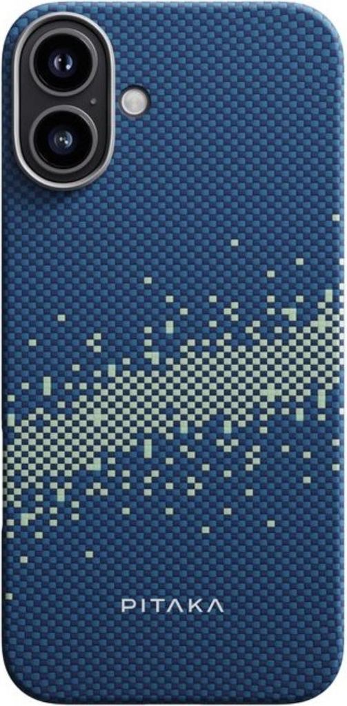 Pitaka Tactile gewebte Hülle iPhone 16 – MagEZ Grip für MagSafe Ladegeräte – 1 bis 3 Handy-Trageriemen kompatibel – Ultra-dünnes Profil a...