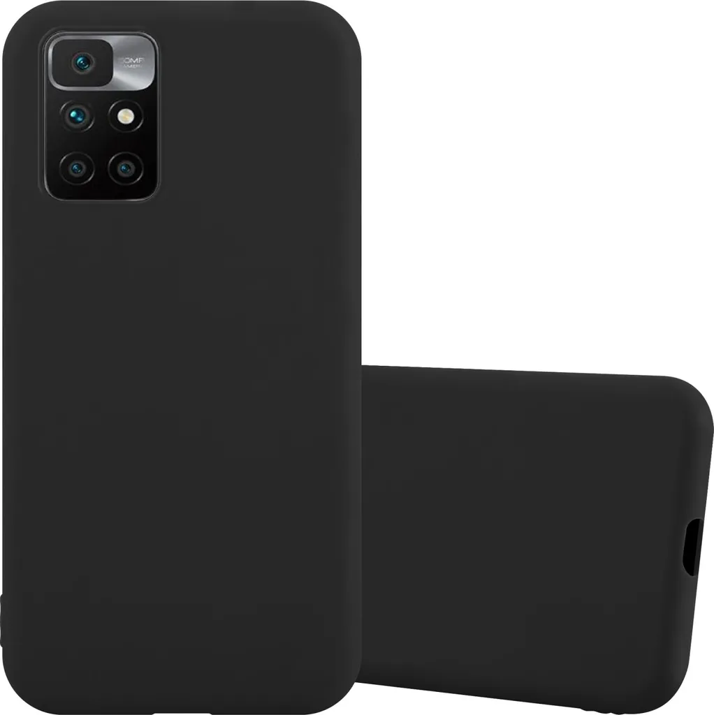 Cover Xiaomi Redmi Note 11 4G / Redmi 10 Cadorabo TPU Nero Opaco