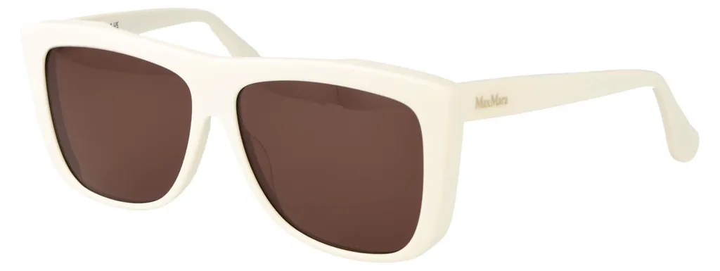 Lunettes de soleil Maxmara MM0066 White 57/13/140 pour femme chic