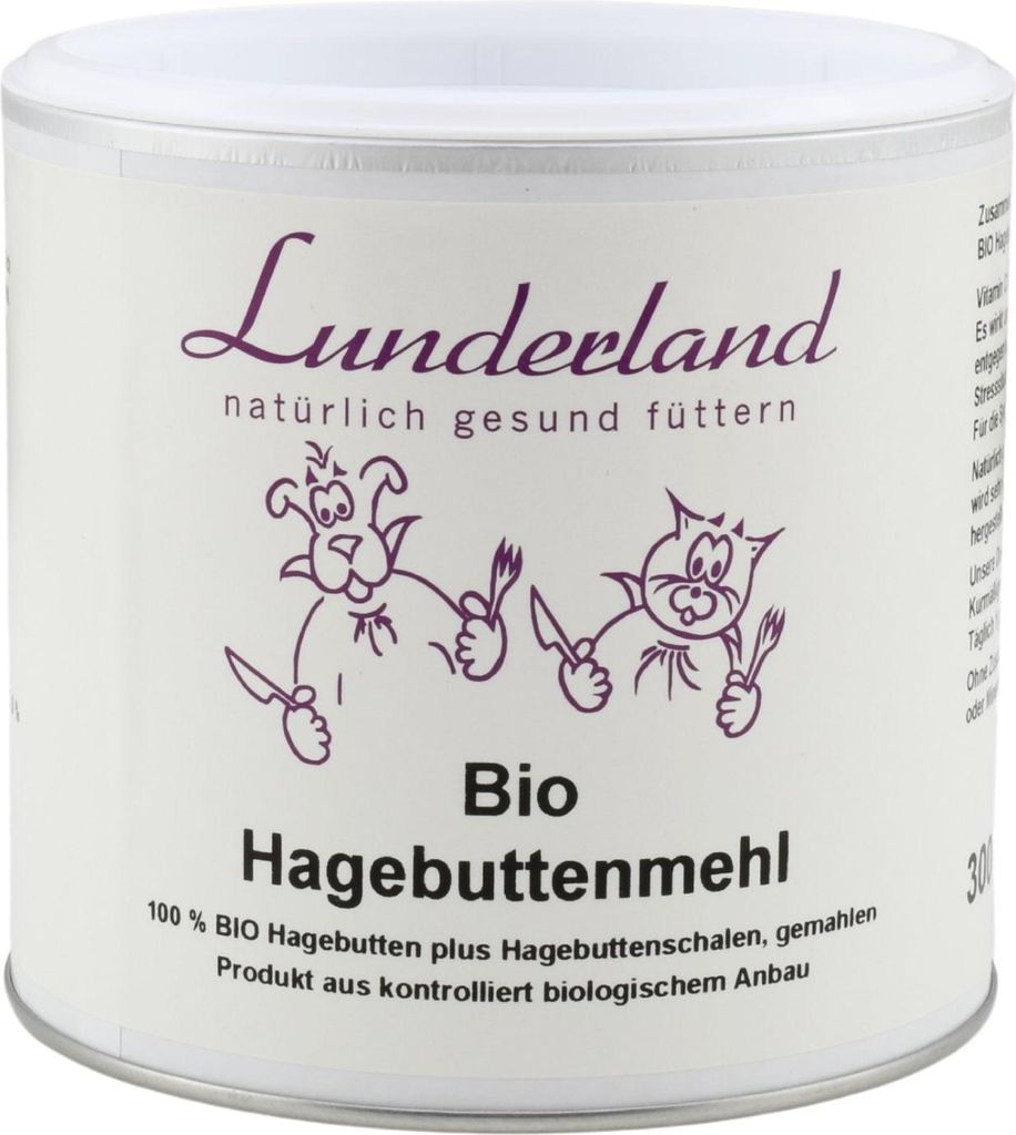Lunderland  Hagebuttenmehl 300g, 100 % -Hagebuttenmehl, Produktbild 