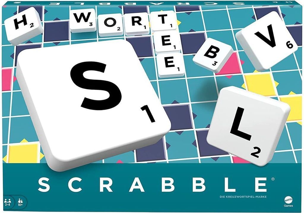 Mattel Y9598 - Scrabble - Original, Gesellschaftsspiel Produktbild 