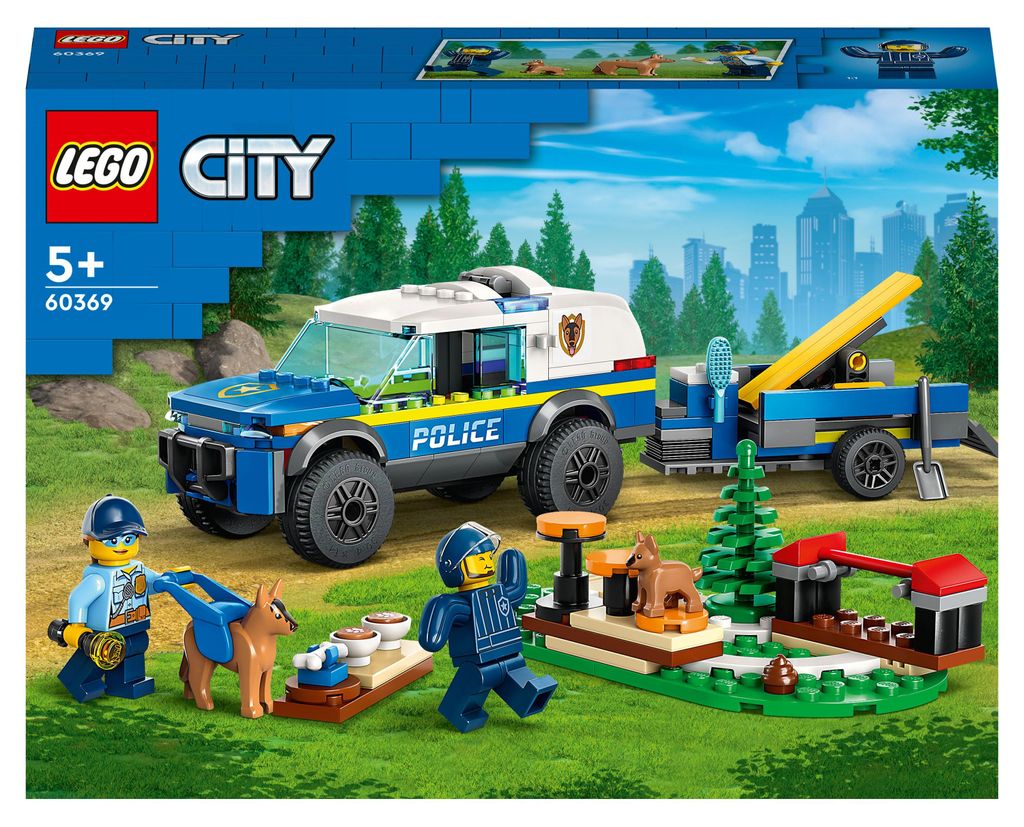 Lego City 60369 Addestramento Mobile Del Cane Poliziotto Immagine del prodotto 