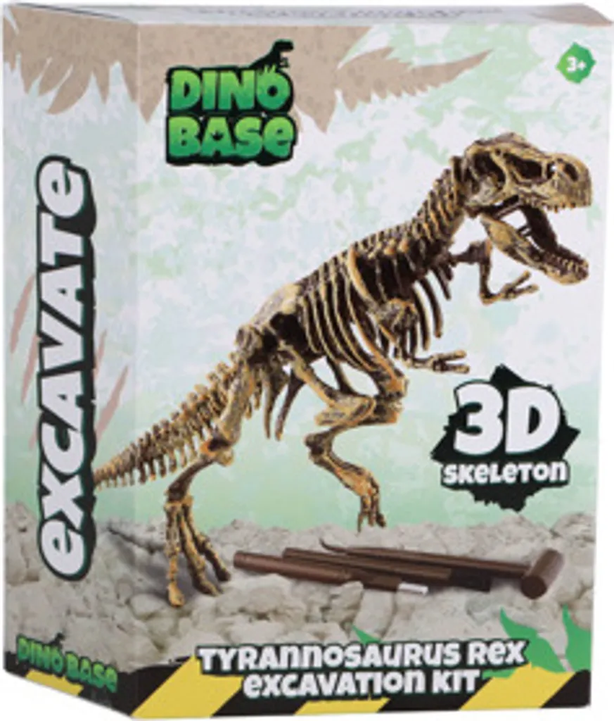 Kit fouille dinosaure T-Rex 3D : le jouet éducatif contre l'ennui à la maison