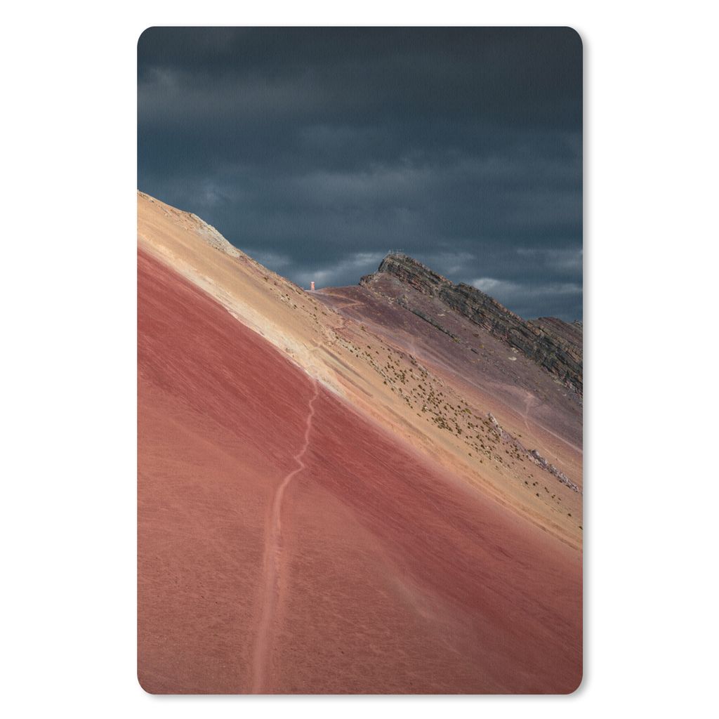 MuchoWow Mauspad Mousepad Landschaft - Natur - Berge - Wolken 18x27 cm - Mousepads - Maus Mat - Pad - Mausunterlage