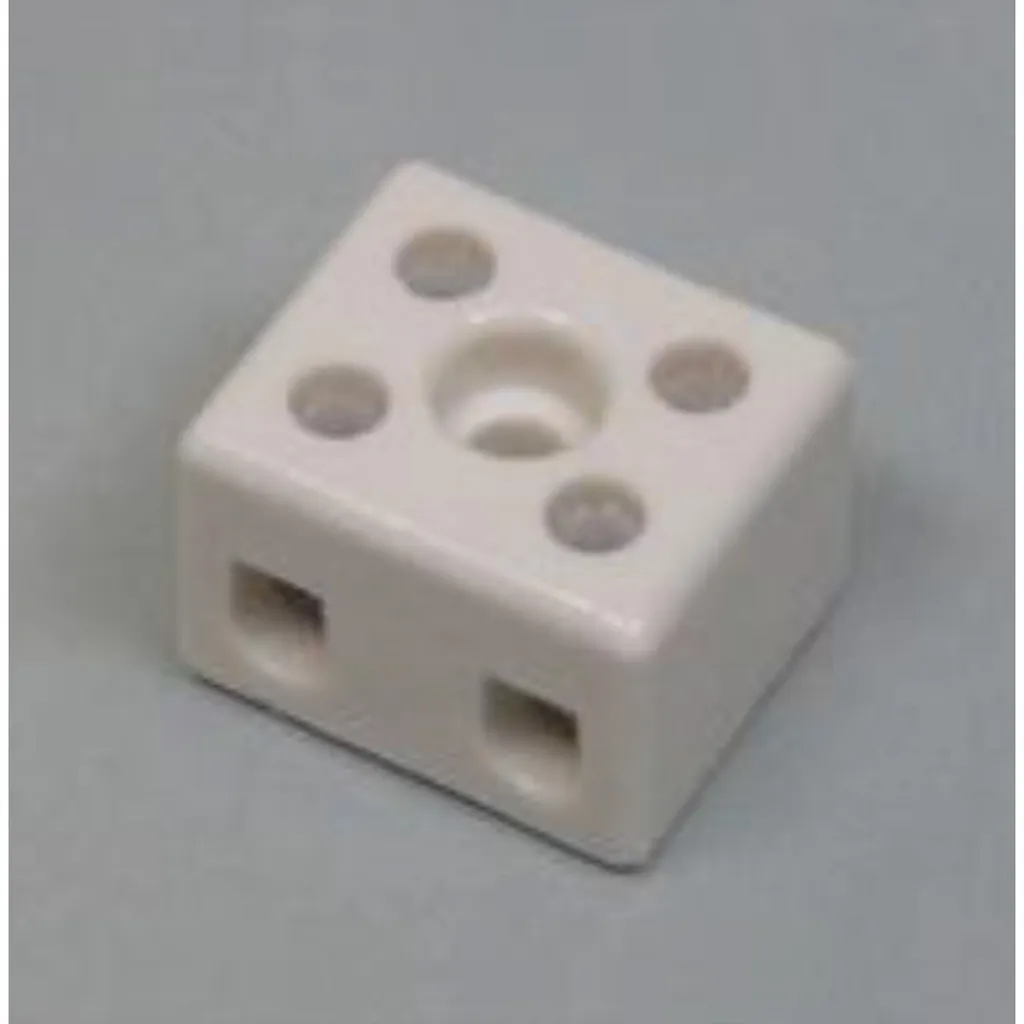 Borne en porcelaine BACHMANN 3 pôles idéale pour les luminaires LED